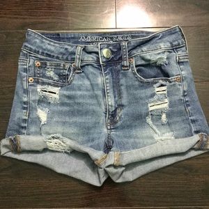 American Eagle Super Stretch Hi-Rise Shortie